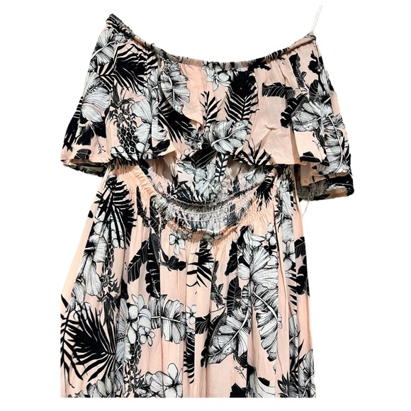 COTTON ON ON, STRAPLESS Floral print Long Dress, size 12 - Picture 4 of 5